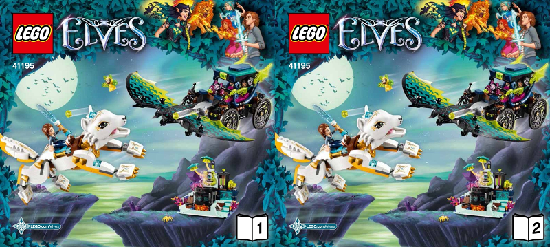 BrickLink - Set 41195-1 : LEGO Emily & Noctura's Showdown [Elves 