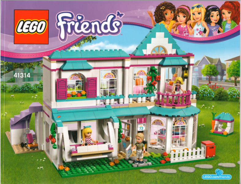 BrickLink - Set 41314-1 : LEGO Stephanie's House [Friends 