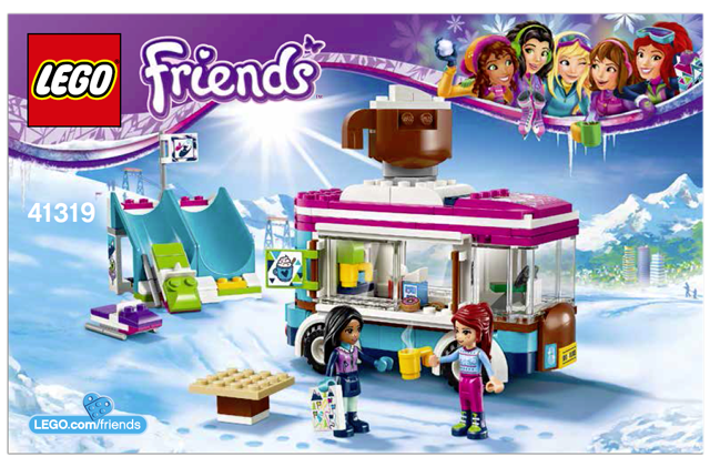 Recept økologisk Sæson BrickLink - Set 41319-1 : LEGO Snow Resort Hot Chocolate Van [Friends] -  BrickLink Reference Catalog