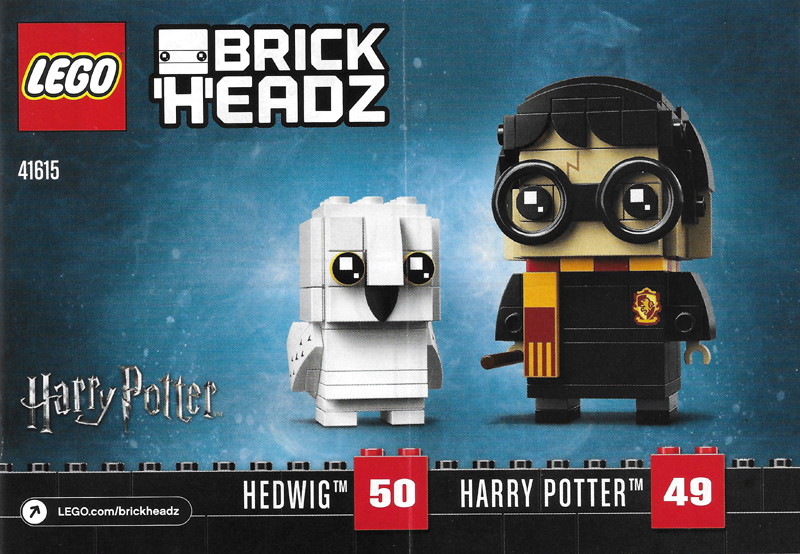 LEGO BrickHeadz 41615 Harry Potter und Hedwig N7/18 