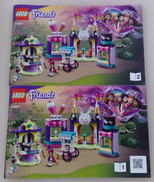 BrickLink - Set 41687-1 : LEGO Magical Funfair Stalls [Friends 