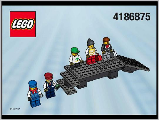 9V Platform and Mini-figures