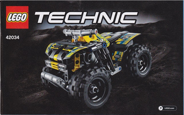 LEGO Technic 42034 Quad Bike 148 Pcs for sale online