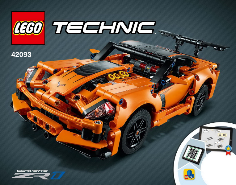 BrickLink - Set 42093-1 : LEGO Chevrolet Corvette ZR1 [Technic 