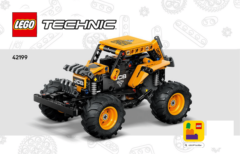 ◆ ミーニ Monster Jam DIGatron Pull-Back : Set 42199-1 | BrickLink