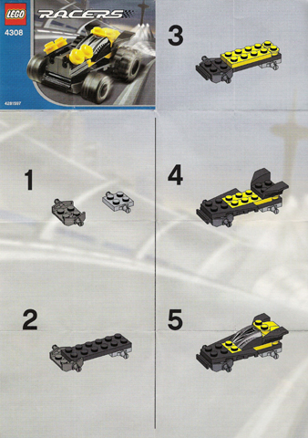 Yellow Racer polybag