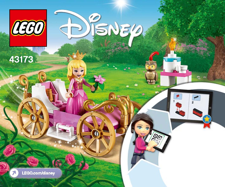 strategi En smule sløjfe BrickLink - Set 43173-1 : LEGO Aurora's Royal Carriage [Disney:Disney  Princess:Sleeping Beauty] - BrickLink Reference Catalog