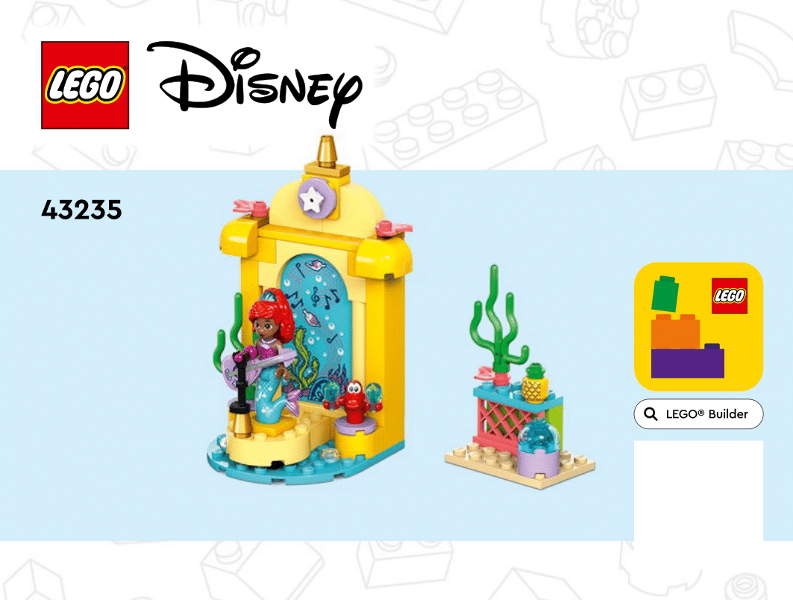 Ariel's Music Stage : Set 43235-1 | BrickLink