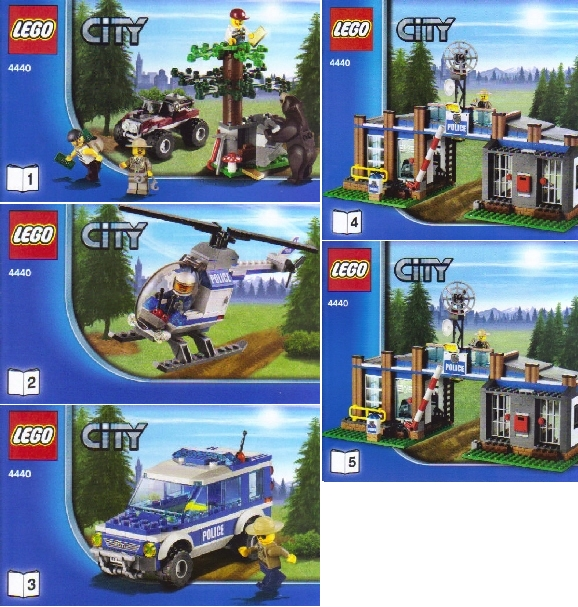 Forest Police Station : Set 4440-1 | BrickLink