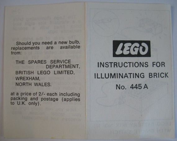 Lighting Device Pack with Improved Plugs (The Building Toy)