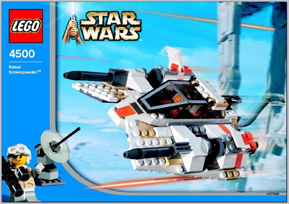 4500 for sale online Lego Star Wars Episode IV-VI Rebel Snowspeeder 