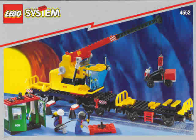 LEGO train #4552 Cargo Crane 