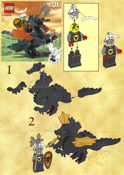 legation igen renhed Dragon Rider : Set 4818-1 | BrickLink