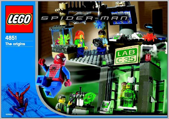 lego spiderman 2003