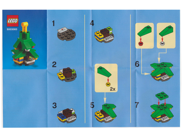 Christmas Tree Ornament (Bag with Tree) polybag