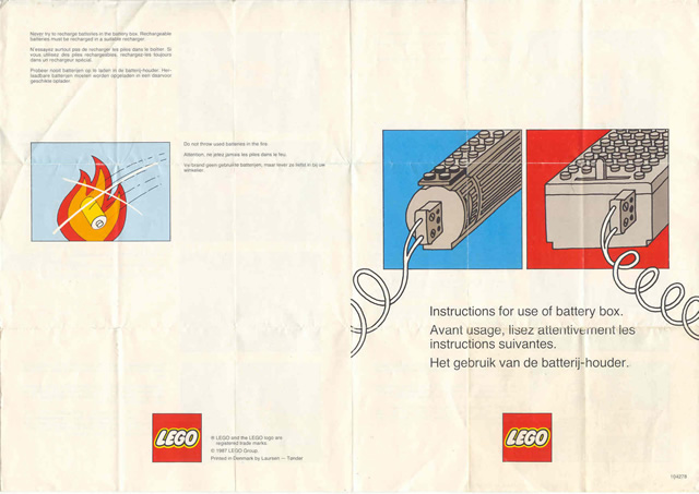 Battery Box 4.5V, Gray