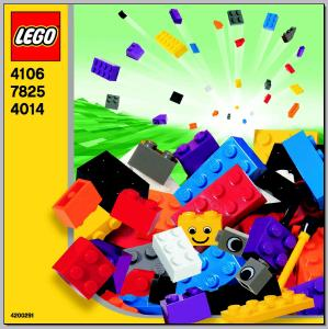 Large Make and Create Bucket with Special LEGO Bonus Bricks