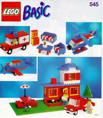 Build-N-Store Chest : Set 545-1 | BrickLink