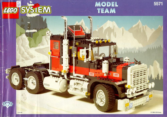 Misforstå stor filter Giant Truck : Set 5571-1 | BrickLink