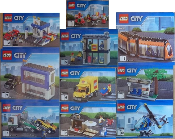LEGO City Town (60097). Piazza della città