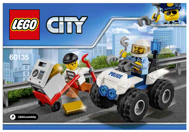savaşçı dük çeşit  BrickLink - Set 60135-1 : LEGO ATV Arrest [Town:City:Police] - BrickLink  Reference Catalog