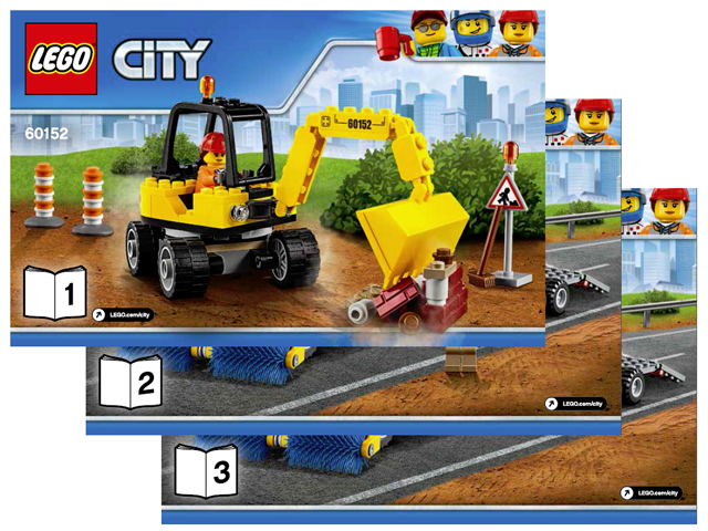 Sweeper & Excavator : Set 60152-1 | BrickLink