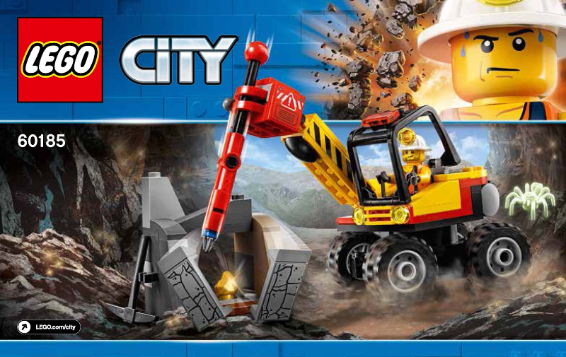 LEGO City 60185 Power-divisore per l'industria mineraria Mining Power Splitter n2/18 