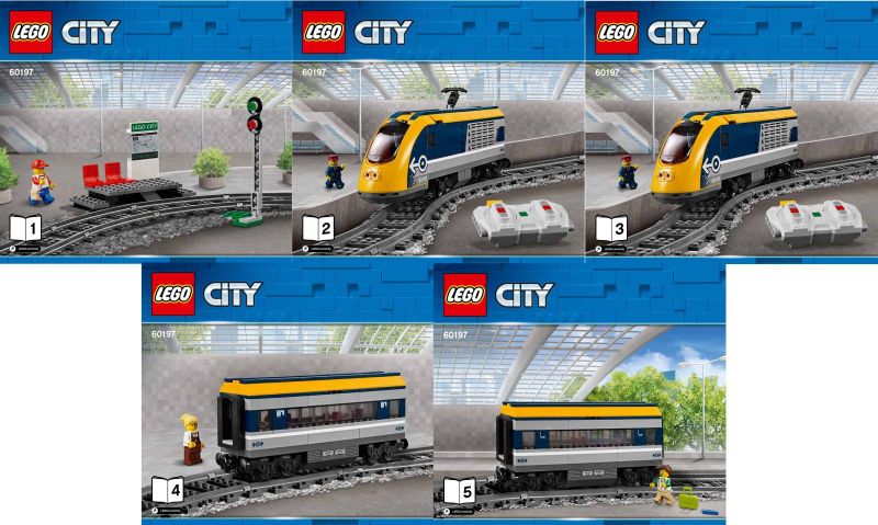 lego city train set 60197