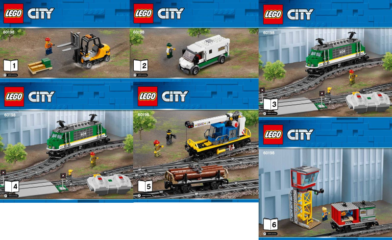 lego city train 60198