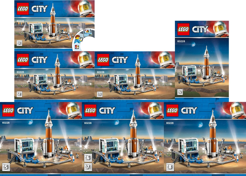 lego city deep space rocket and launch control