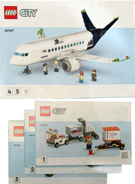 LEGO 60367 L'avion de ligne - LEGO City - BricksDirect Condition Nouveau.