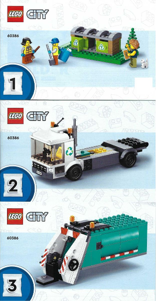 Recycling Truck : Set 60386-1