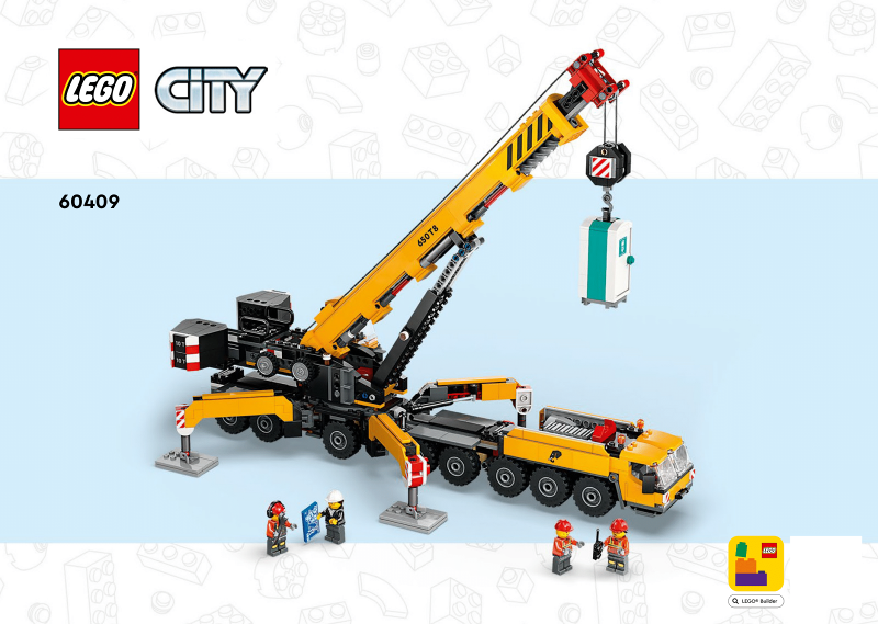 Blue♣︎B1 Mobile Construction Crane : Set 60409-1 | BrickLink