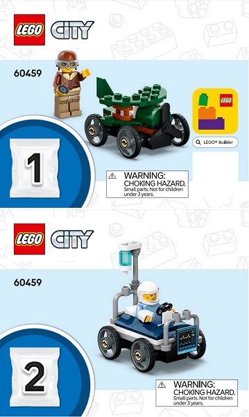 Airplane vs. Hospital Bed : Set 60459-1 | BrickLink