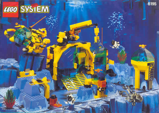 Bricklink Set 6195 1 Lego Neptune Discovery Lab Aquazone Aquanauts Bricklink Reference Catalog