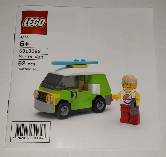 Bricklink Set 6313092 1 Lego Surfer Van Promotional