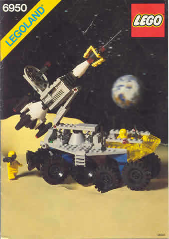 BrickLink - Set 6950-1 : LEGO Mobile Rocket Transport [Space