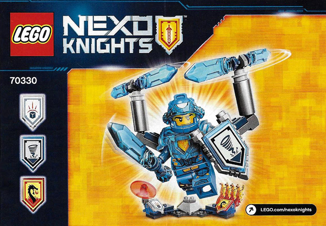Ultimate Clay Mixed Lego Nexo Chevaliers 70330 