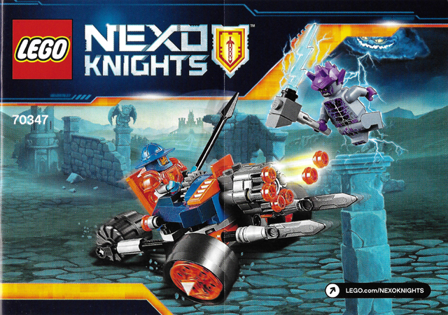 LEGO NEXO KNIGHTS Artiglieria della Guardia Reale 70347 
