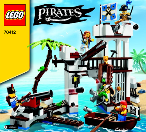 lego 70412 pirates soldiers fort