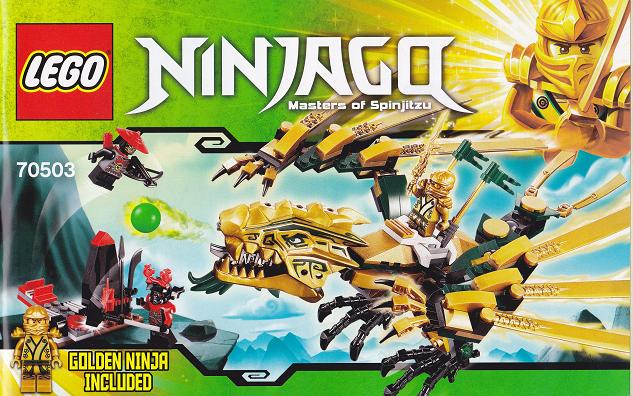 lego 70503 ninjago golden dragon the final battle set