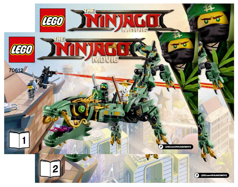 Green Ninja Mech Dragon : Set 70612-1 | BrickLink