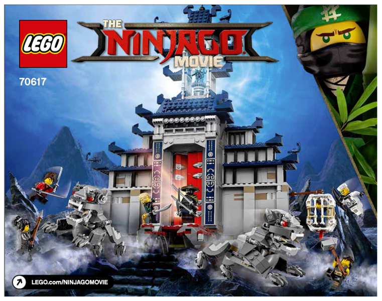 LEGO NINJAGO 70617 Tempio delle Armi Finali Temple of the Ultimate Weapon Set 