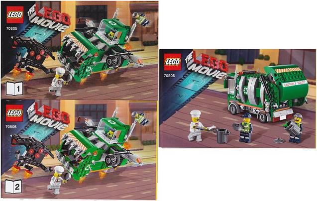 complet Lego Movie Autocollant-Sticker de Set 70805