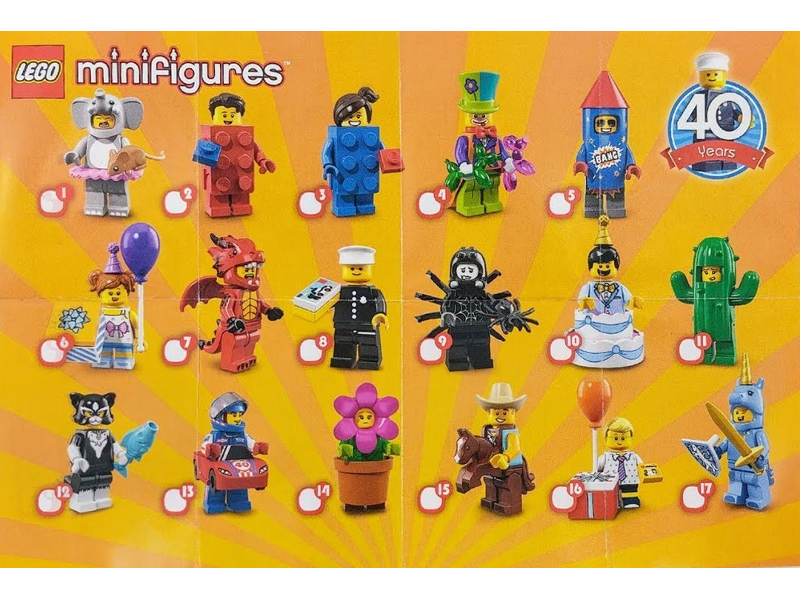 LEGO MINIFIGURES SERIE 18 71021-scegli la tua Lego Mini Figura 