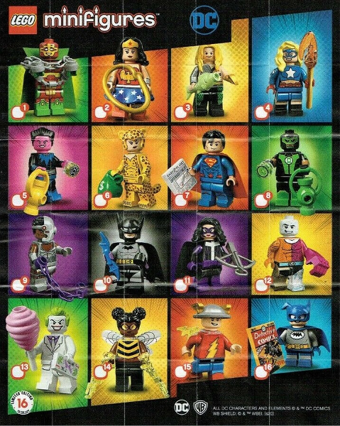 Lego Minifiguren DC Comics Super Heroes Serie 71026 aussuchen/auswählen 