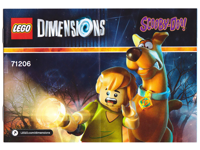 Team Pack 71206 TOP Scooby Doo Lego Dimensions 