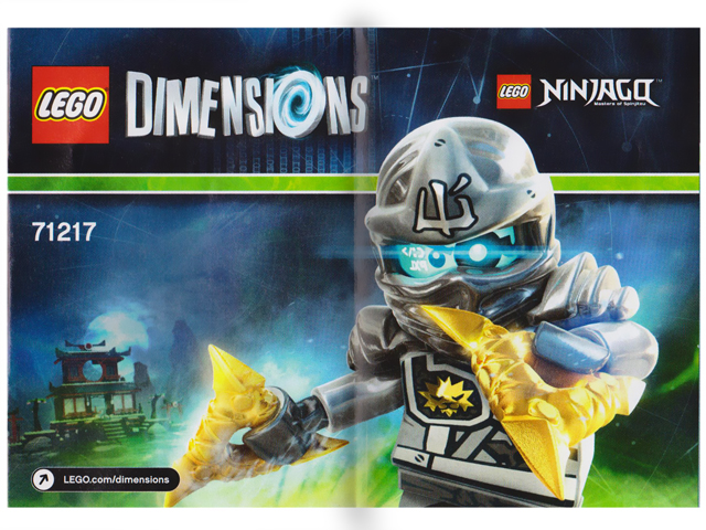 Ninjago Lego Dimensions Zane and Ninja Copter Fun Pack 71217 new 