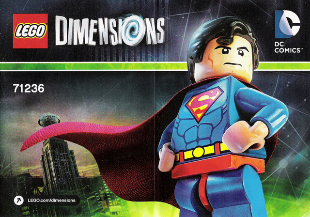 LEGO ® DIMENSION Fun Pack 71236 Superman NEUF