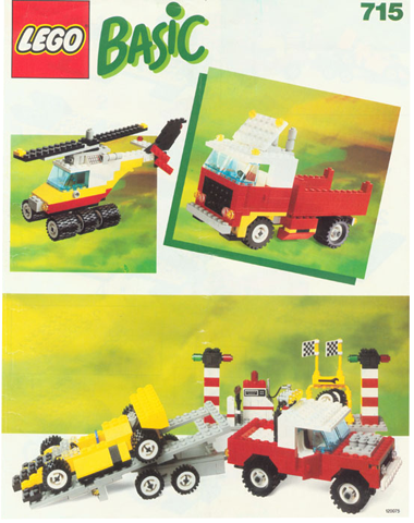 Buy the Lego Basic Building Set #715 IOB